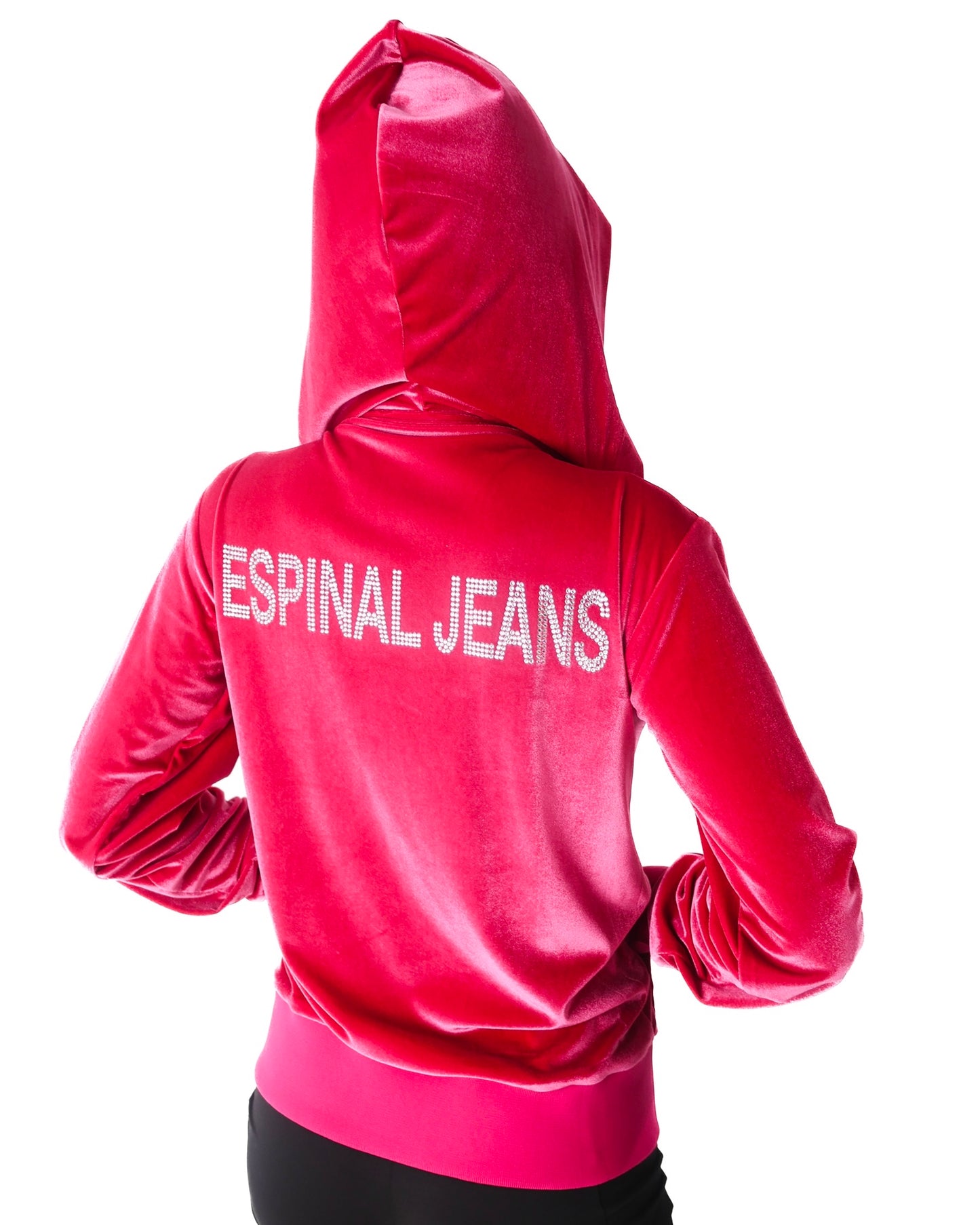 ESPINAL VELVET HOODIE WOMEN