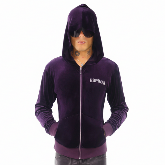ESPINAL VELVET HOODIE