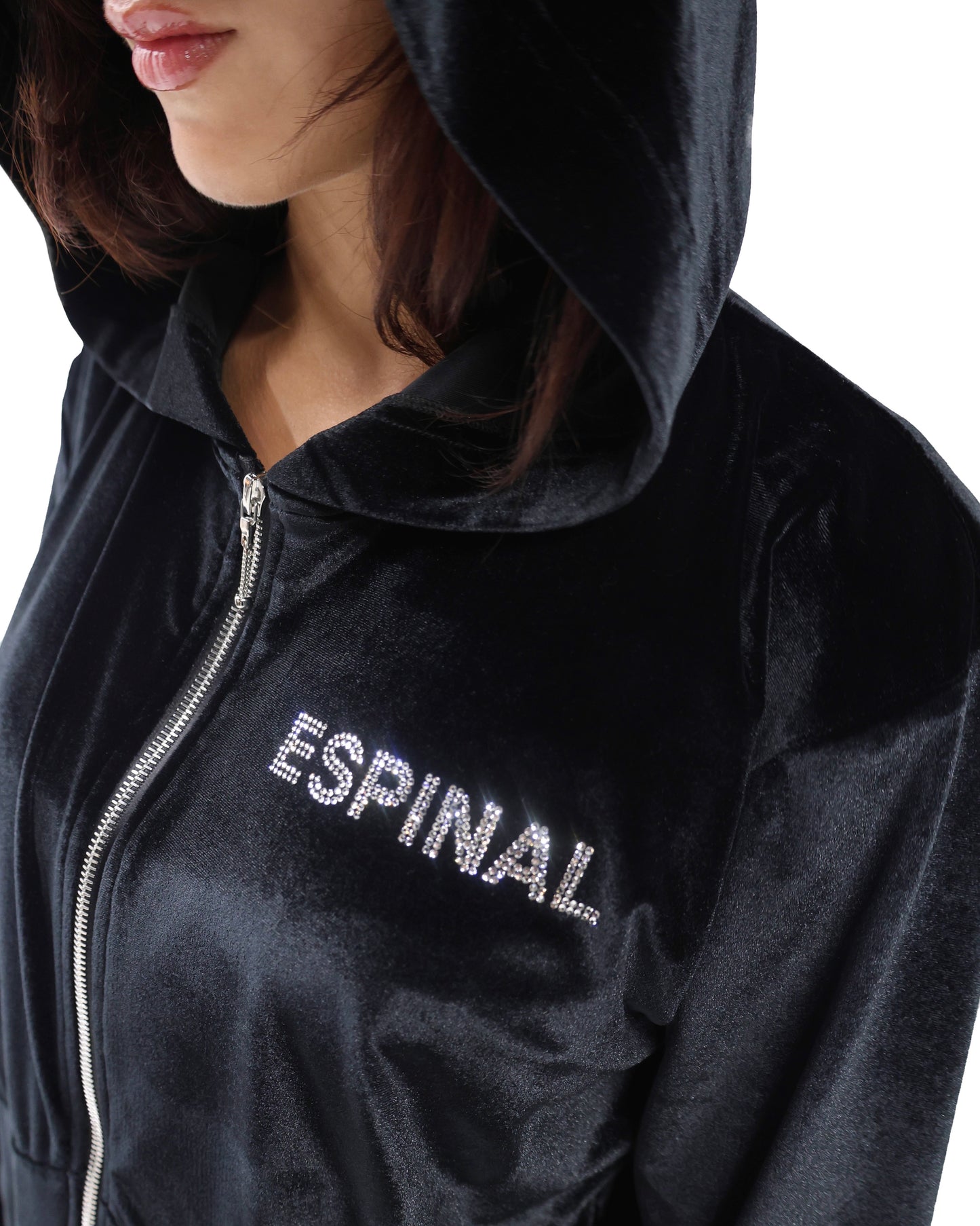 ESPINAL VELVET HOODIE