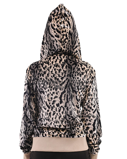 ESPINAL VELVET HOODIE WOMEN