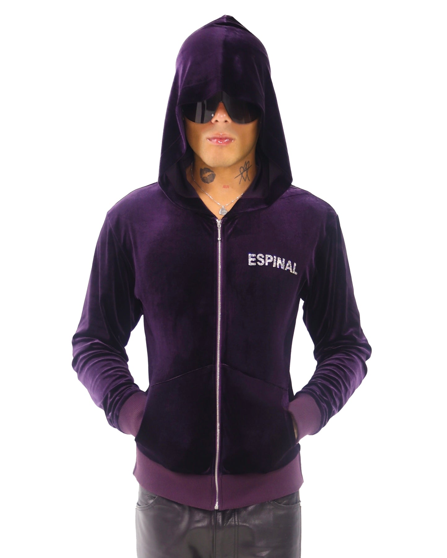 ESPINAL VELVET HOODIE