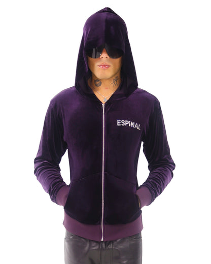 ESPINAL VELVET HOODIE
