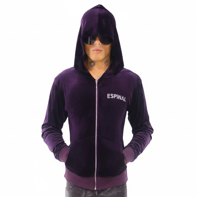 ESPINAL VELVET HOODIE