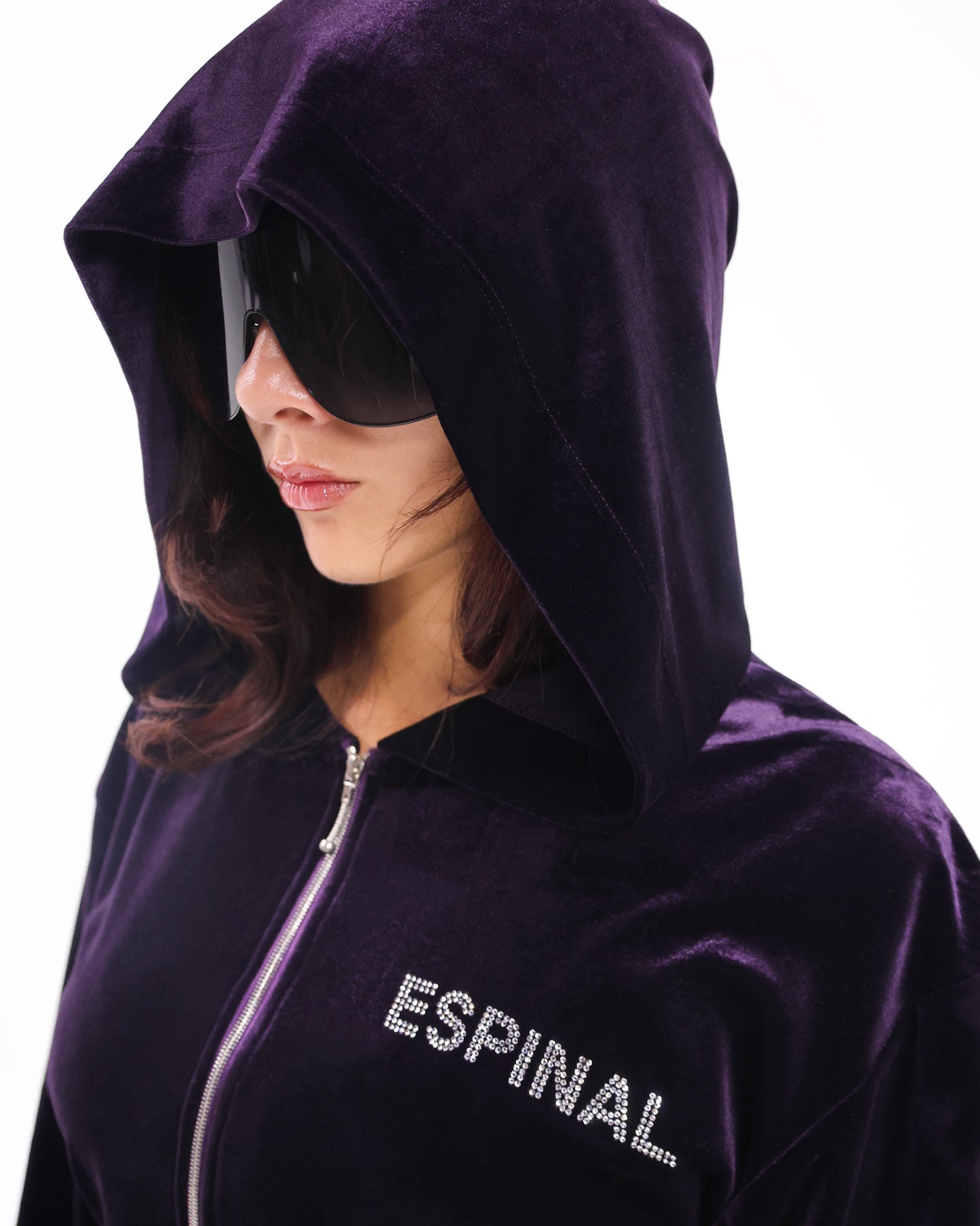 ESPINAL VELVET HOODIE