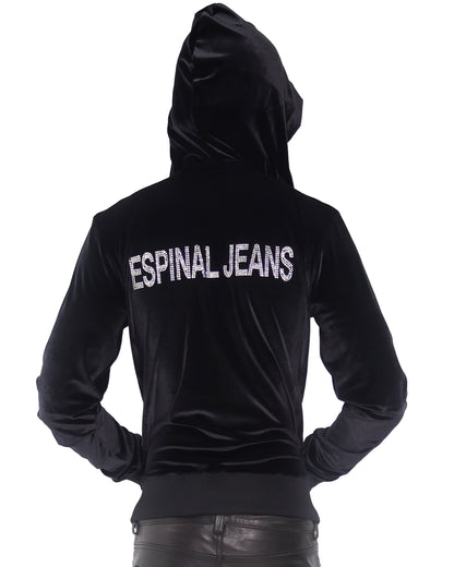 ESPINAL VELVET HOODIE