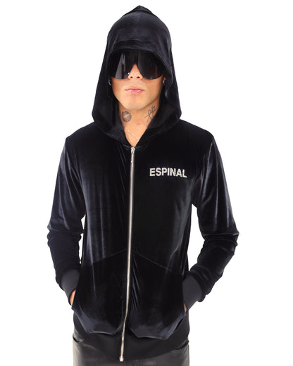 ESPINAL VELVET HOODIE
