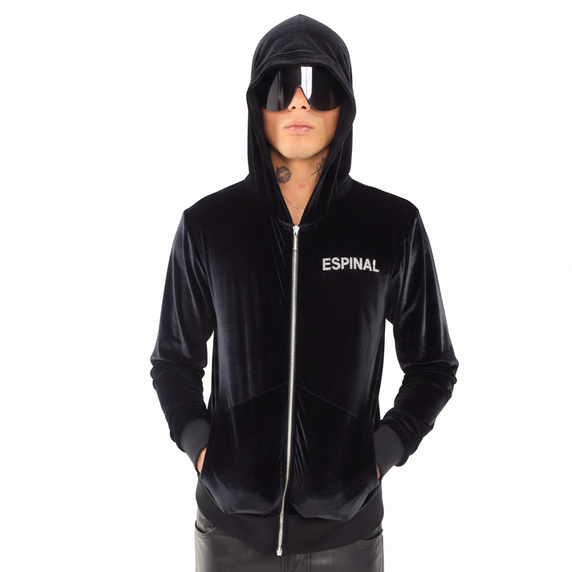 ESPINAL VELVET HOODIE