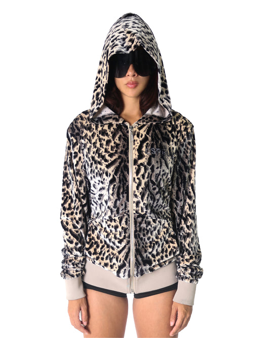 ESPINAL VELVET HOODIE WOMEN