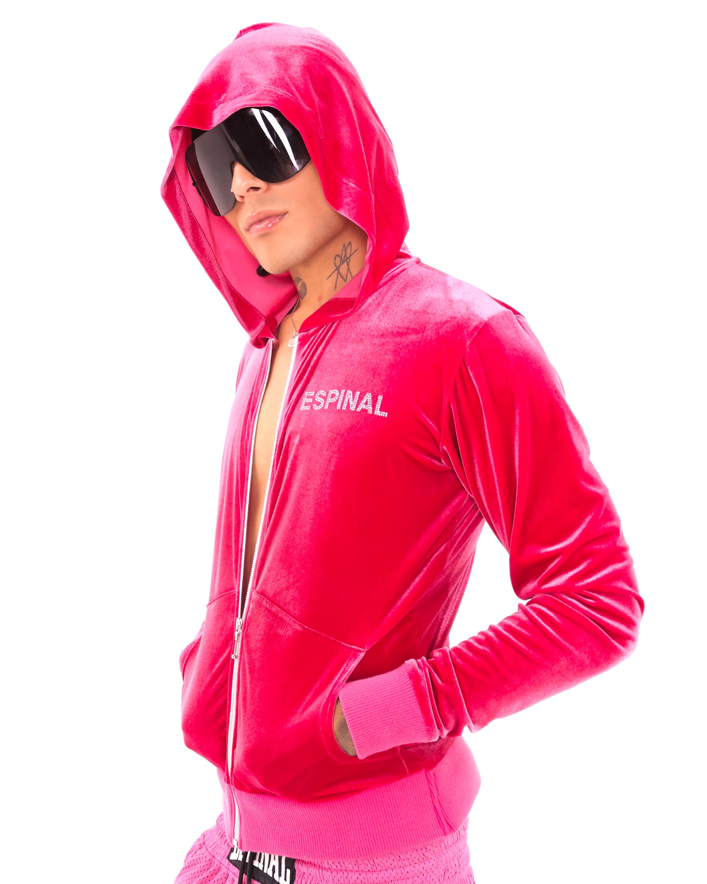 ESPINAL VELVET HOODIE