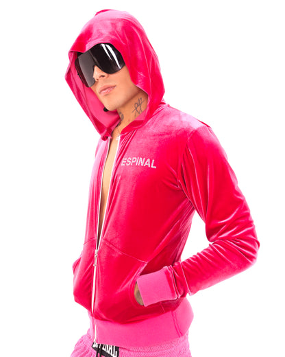 ESPINAL VELVET HOODIE