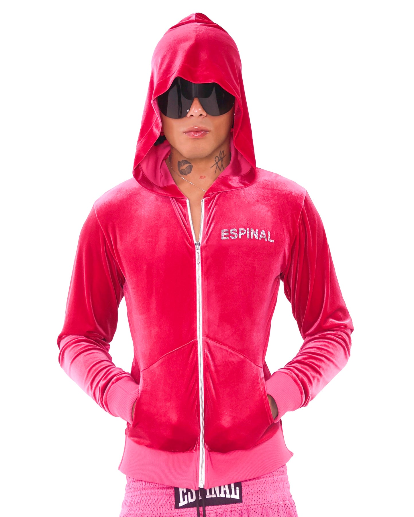 ESPINAL VELVET HOODIE